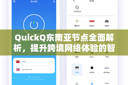 QuickQ东南亚节点全面解析，提升跨境网络体验的智能加速方案-第1张图片-QuickQ电脑版下载 - 官方Windows/Mac客户端 | 稳定低延迟