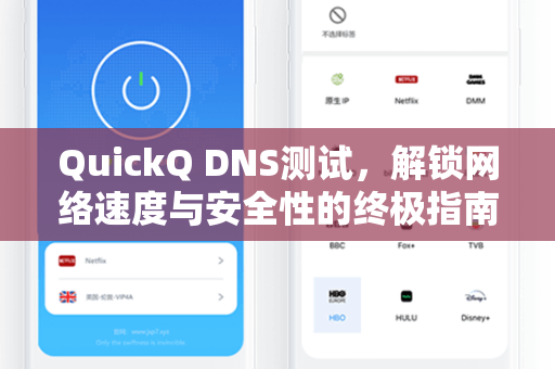 QuickQ DNS测试，解锁网络速度与安全性的终极指南-第1张图片-QuickQ电脑版下载 - 官方Windows/Mac客户端 | 稳定低延迟