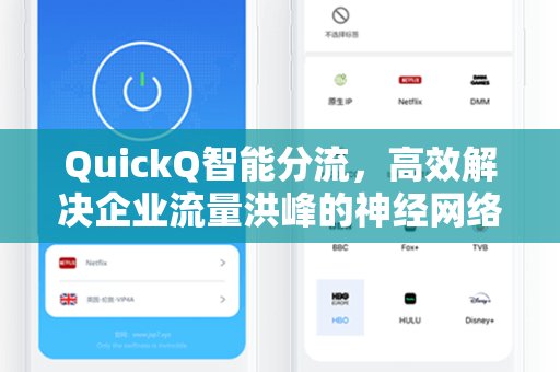 QuickQ智能分流,高效解决企业流量洪峰的神经网络引擎-第1张图片-QuickQ电脑版下载 - 官方Windows/Mac客户端 | 稳定低延迟 QuickQ智能分流,高效解决企业流量洪峰的神经网络引擎-第1张图片-QuickQ电脑版下载 - 官方Windows/Mac客户端 | 稳定低延迟