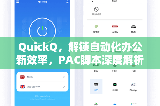 QuickQ，解锁自动化办公新效率，PAC脚本深度解析与应用指南