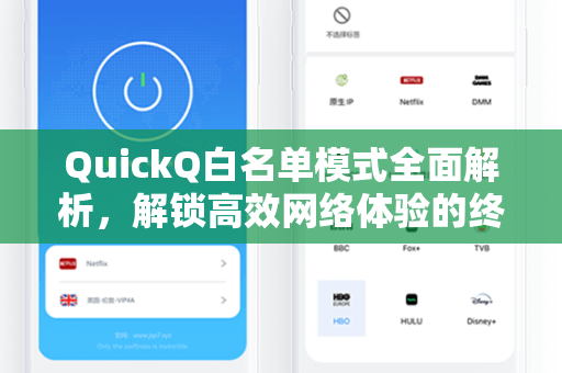 QuickQ白名单模式全面解析，解锁高效网络体验的终极指南