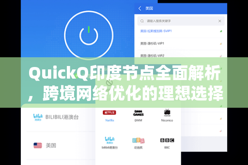 QuickQ印度节点全面解析，跨境网络优化的理想选择